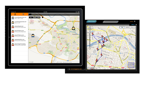 Live Tracker App de Geoposicionamiento para empresas