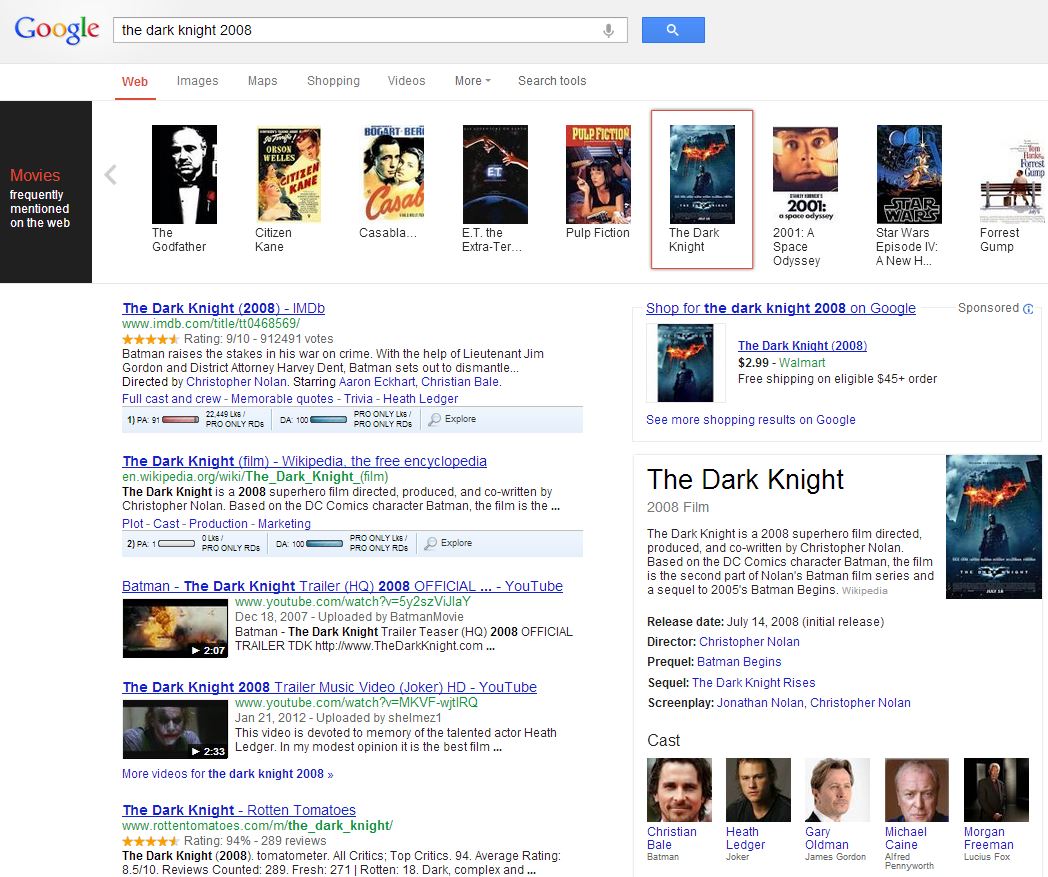 Google Knowledge Graph