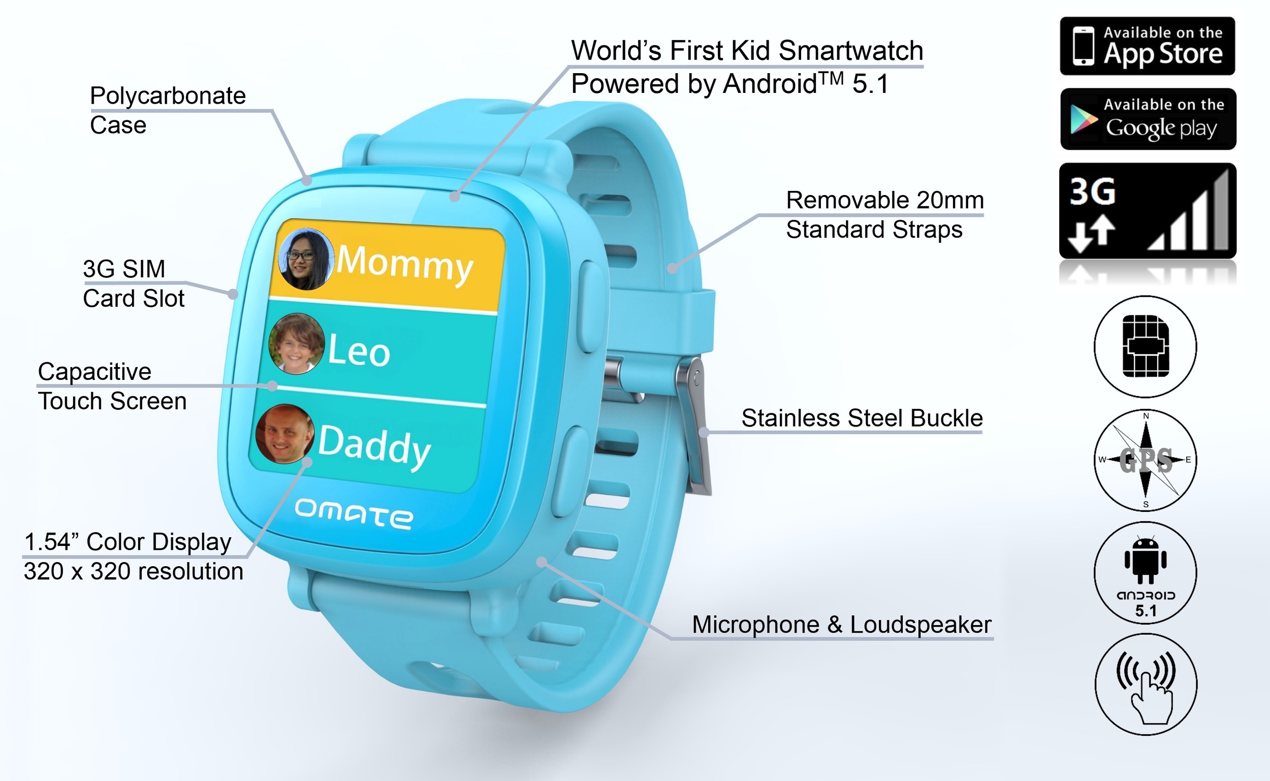 Reloj Omate para niños