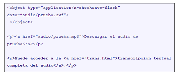 Transcripción para Accesibilidad