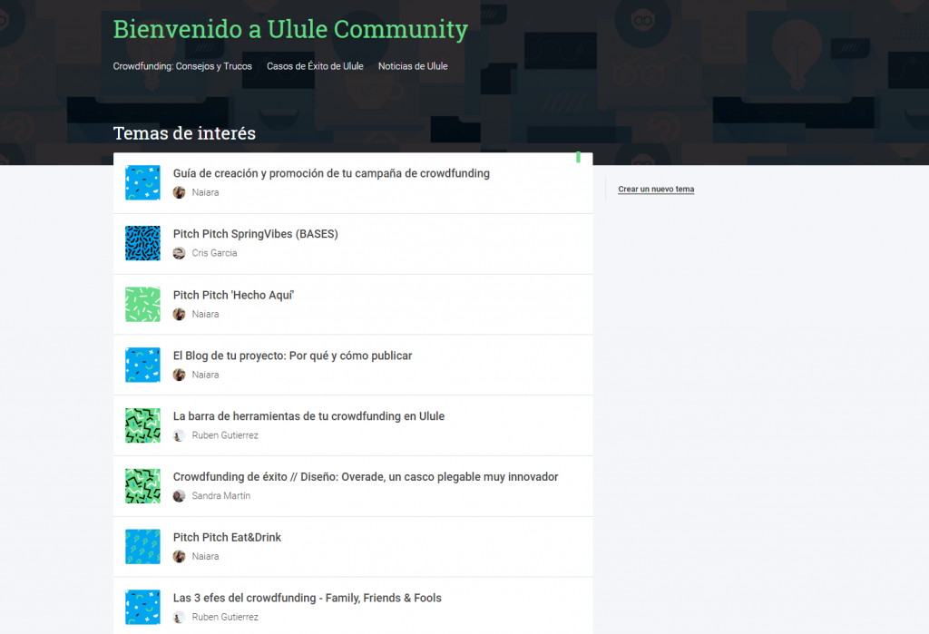Ulule community