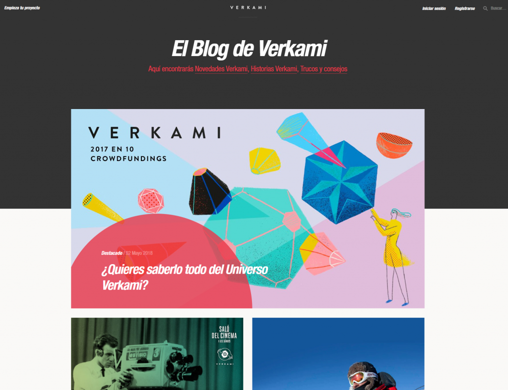 Verkami blog