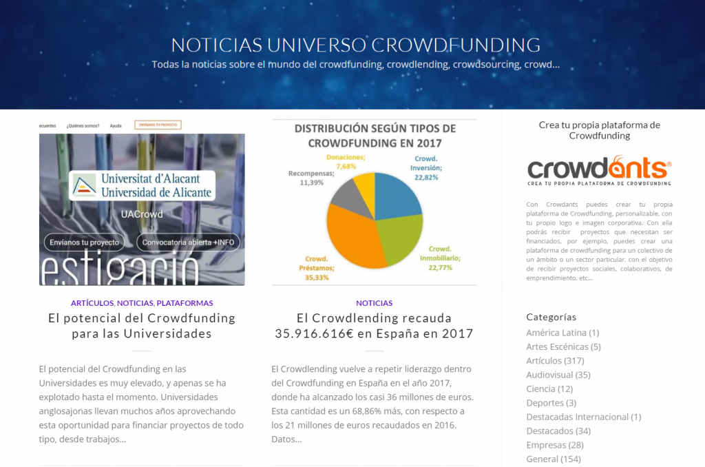 universo crowdfunding