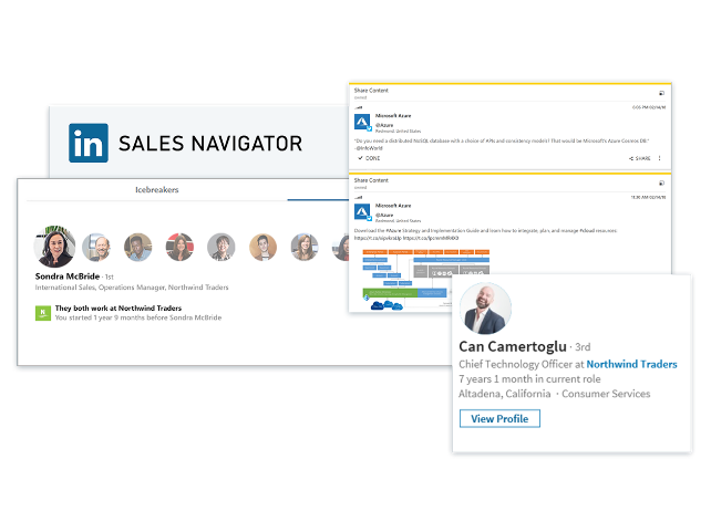 Sales Navigator y Dynamics 365 for Sales