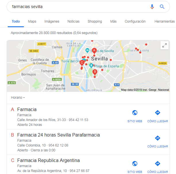 seo local geolocalizacion