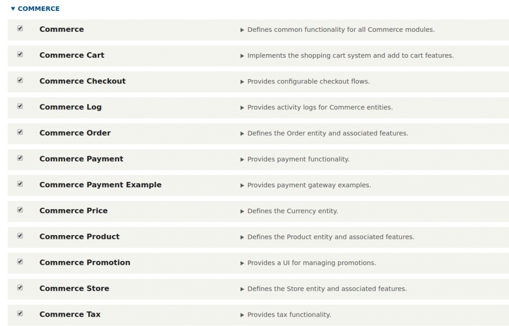 drupal commerce