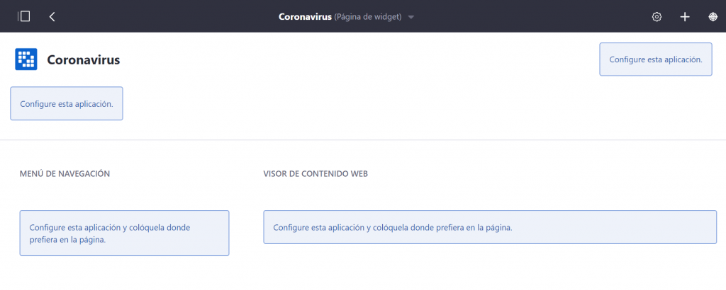 Widgets en Liferay