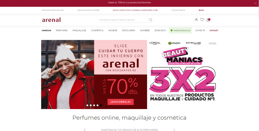 Arenal Perfumerias SAP