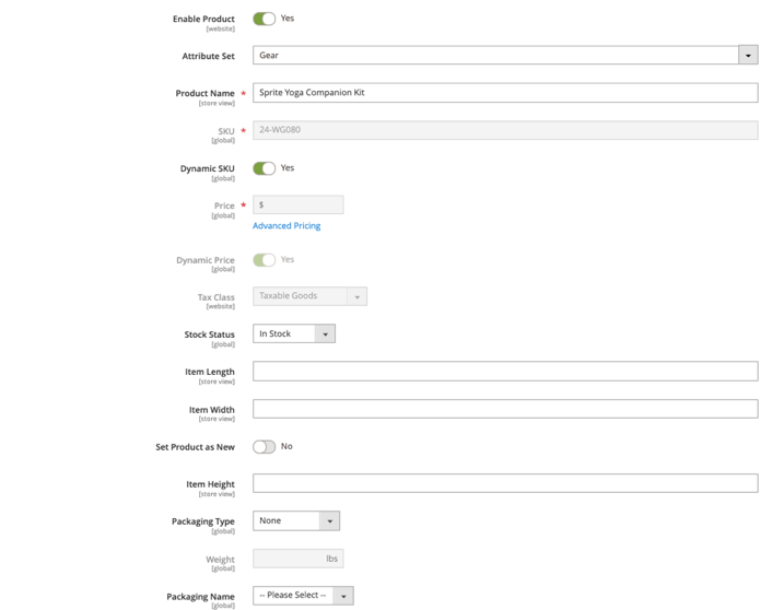 Magento Commerce Content Staging