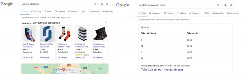 resultados serps