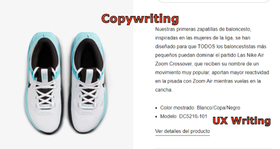 Diferencias entre Copywriting y Ux Writing