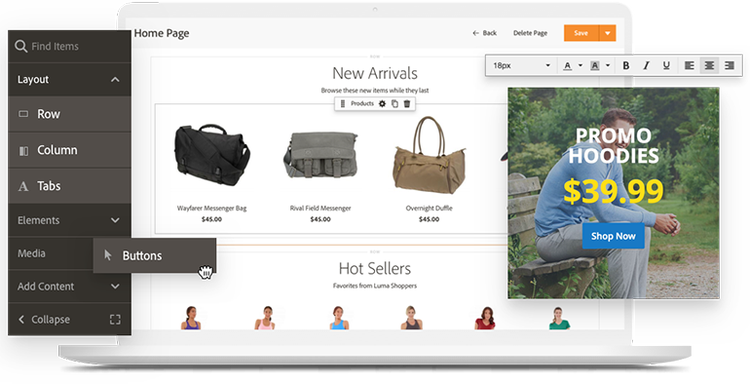 Adobe Commerce Page Builder