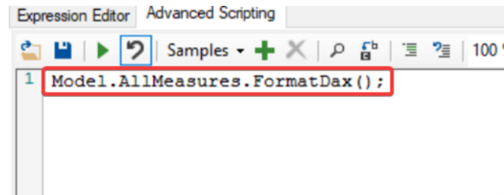 Medidas formateadas Tabular Editor