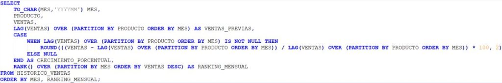 Sentencia SQL