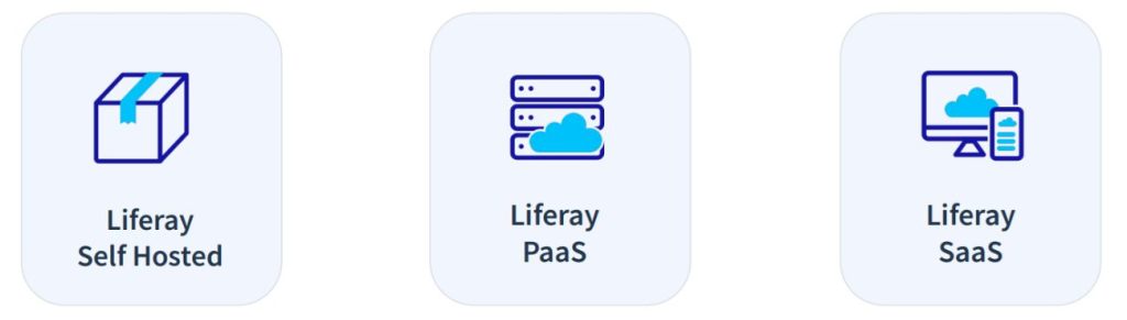 Modelo on-premise tradicional, ofrecer opciones PaaS (Plataforma como servicio) y SaaS (Software como servicio).
