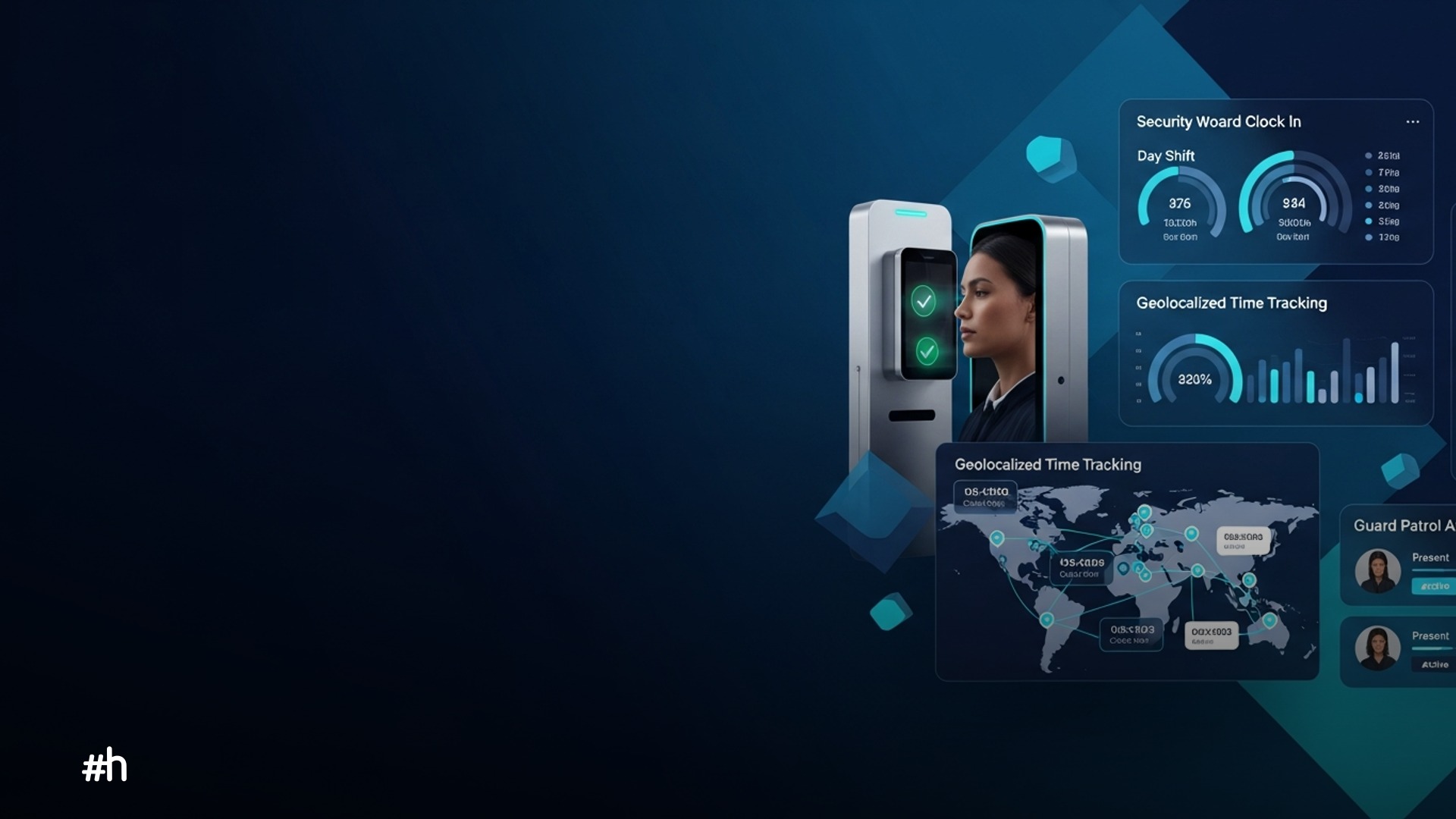 Fichaje digital para seguridad | KVP — hiberus