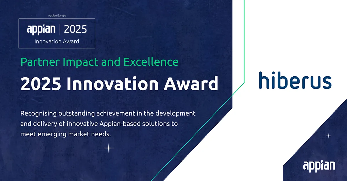 Appian Europe 2025 Partner Award